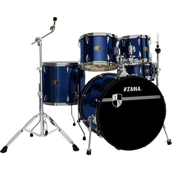 Tama Imperialstar IP50H4 20&quot; Fusion Drum Kit, Midnight Blue