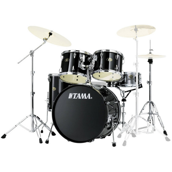 Tama Imperialstar IP52KH4 22'' Rock Drum Kit, Hairline Black