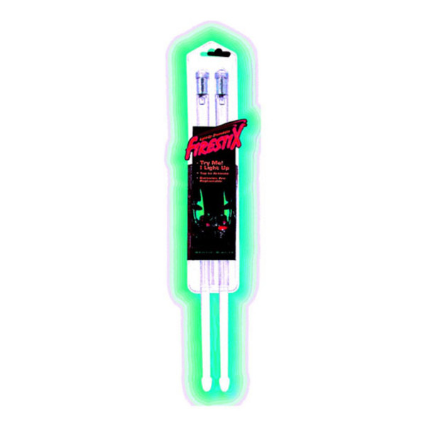 Firestix Light-Up Drum Sticks, Green