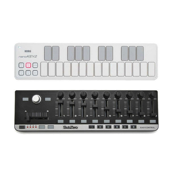Korg nano KEY 2 USB Controller and SubZero Easycontrol