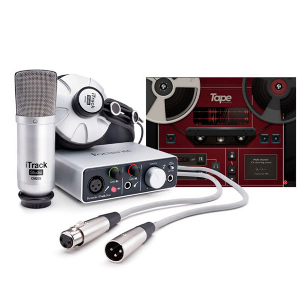 Focusrite iTrack Studio Recording Package For iPad, Mac &amp; PC