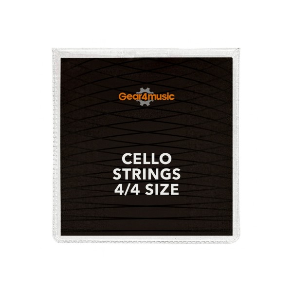 Cello String Set by Gear4music, 4/4 Size