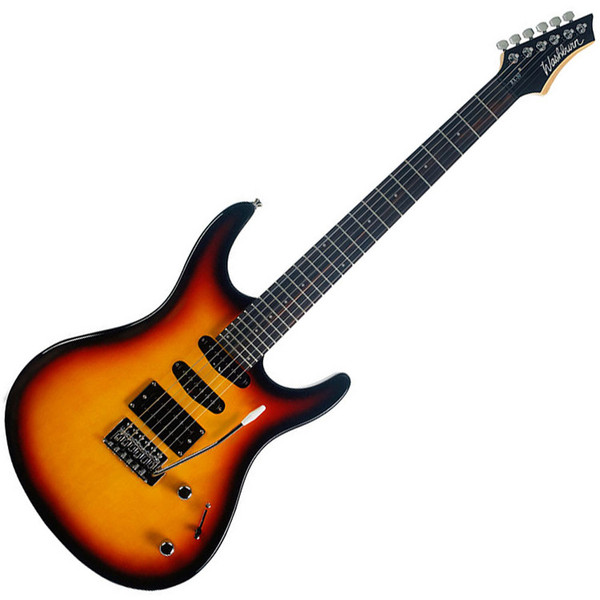 Washburn RX10VSB RX Series Electric Guitar, Vintage Sunburst