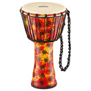 Nino Rope Tuned Synthetic Djembe with Goat Head, Medium