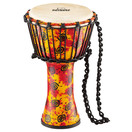 Nino Rope Tuned Synthetic Djembe with Goat Head, Small