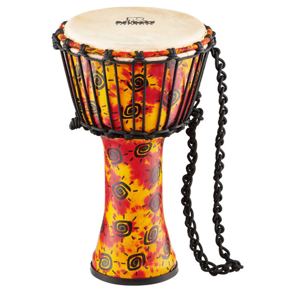 MEINL NINO-PDJ1-S-G Rope Tuned Synthetic Djembe with Goat Head, Small