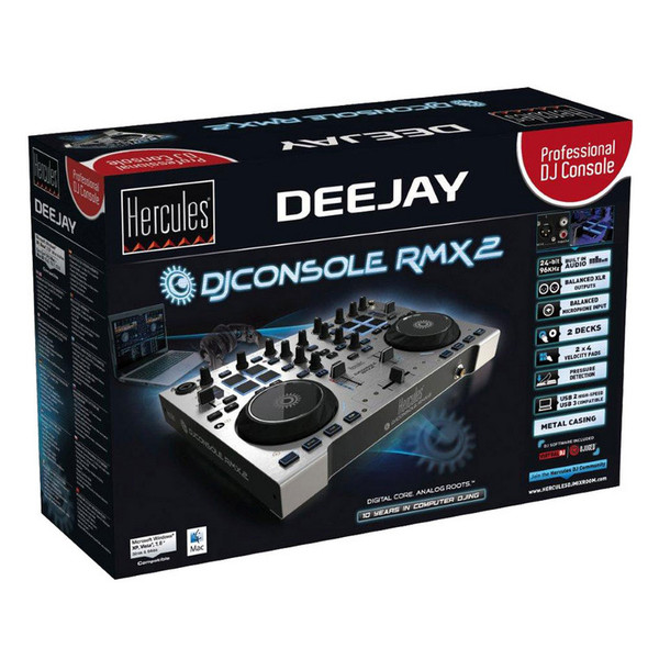 Hercules DJ Controller RMX 2　スピーカー付き Hercules DJ Console RMX 2 Controller 4780729 B&H Photo Video