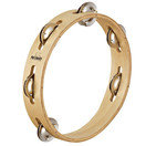Nino by Meinl 8'' Wood Tambourine, 1 Row
