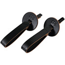 Meinl Correas de cuero para platillos sinf&oacute;nicos (par)