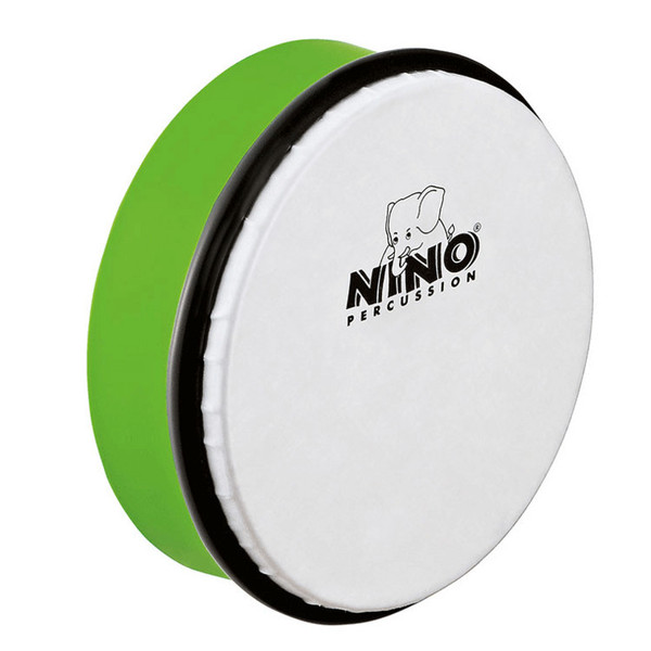 Meinl NINO4GG Percussion 6 inch ABS Hand Drum, Grass-Green