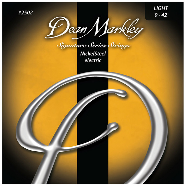 Dean Markley Light Nickel Electric Signature Guitar Strings, 9-42