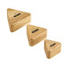 Meinl NINO508 Percussion Triangle Natural Wood Shaker (3pcs)