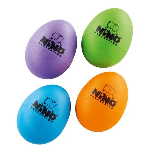 Meinl NINOSET540-2 Percussion Egg Shaker Assortment (4pcs)