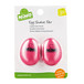 Meinl NINO540SP-2 Percussion Plastic Egg Shaker Pair, Strawberry Pink