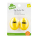Meinl NINO540Y-2 Percussion Plastic Egg Shaker Pair, Yellow