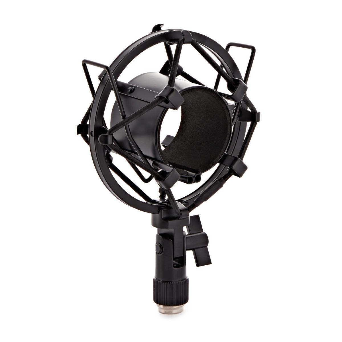 Click to view product details and reviews for Shock Mount For Condenser Microphones By Gear4music Black.