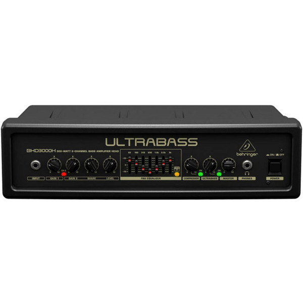 Behringer BXD3000H Lightweight Bass Amp Head