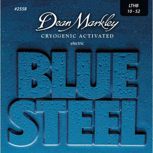 Dean Markley L-Top/Heavey Bottom Blue Steel Electric Strings, 10-52