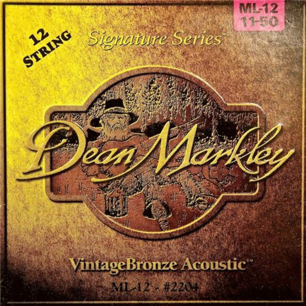 Dean Markley 12-St Vintage Bronze Signature Acoustic Strings, 9-46/24