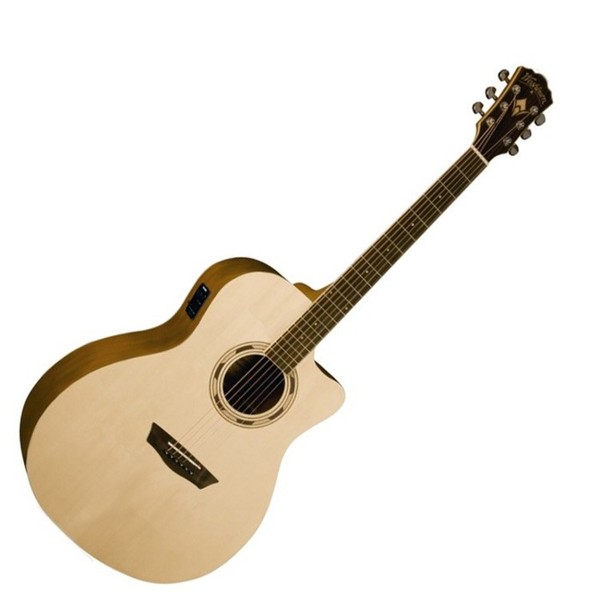 Washburn WG015SCE Woodline Series Grand Auditorium Acoustic Guitar