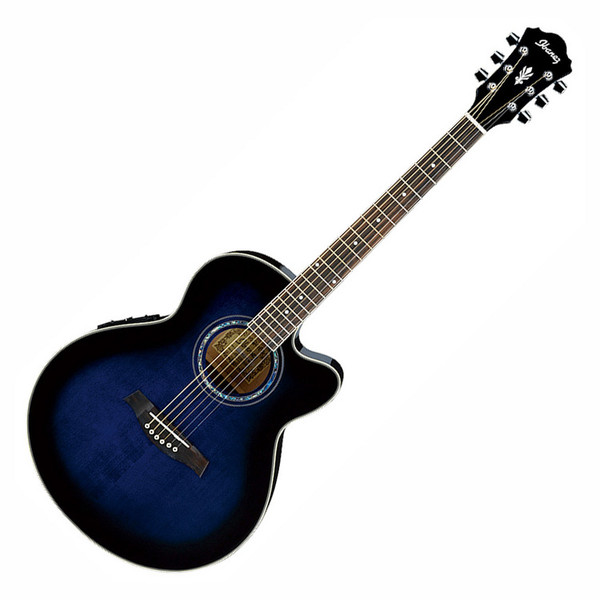 Ibanez AEL10E AEL Series Mystic Blue Sunburst