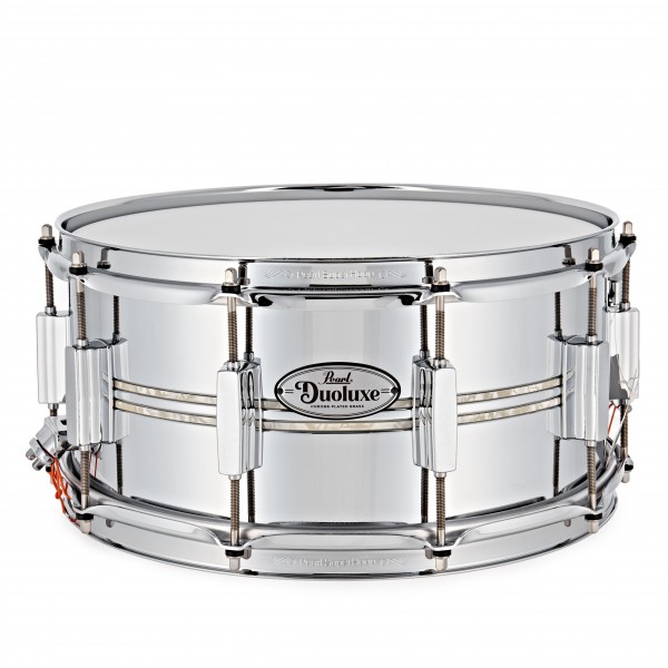 Pearl Duoluxe 14" x 6.5" Beaded Brass Snare Drum