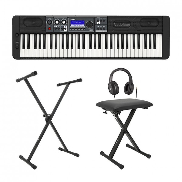 Casio CT S500 Portable Keyboard Package, Black