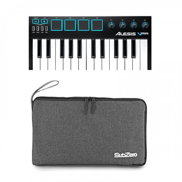 Alesis V Mini 25-Key MIDI Keyboard Controller with Controller Bag - Full Bundle