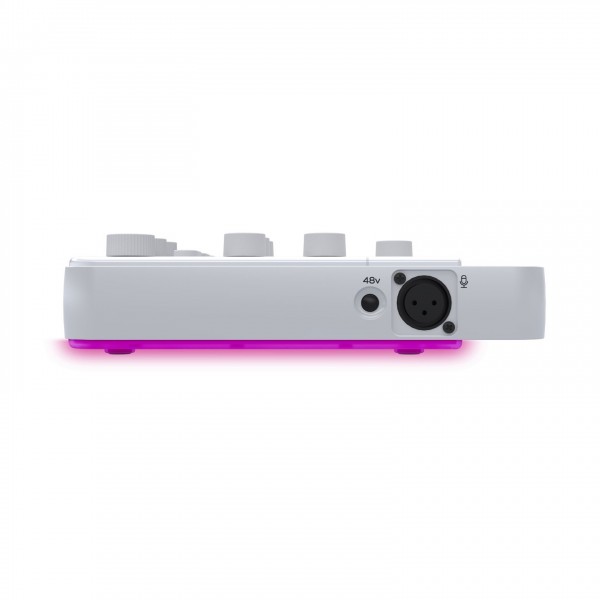 Mackie M.Caster Live Portable Live Streaming Mixer, White - right side