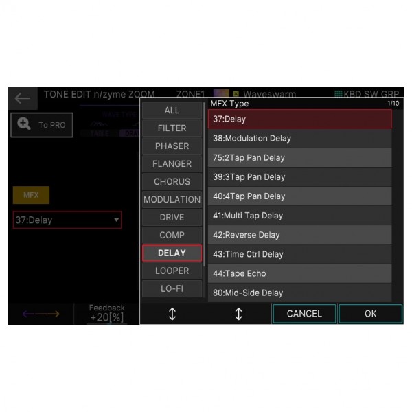 Roland N/Zyme Synth Engine 
