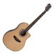 Roundback Electro Acoustic Guitar by Gear4music 