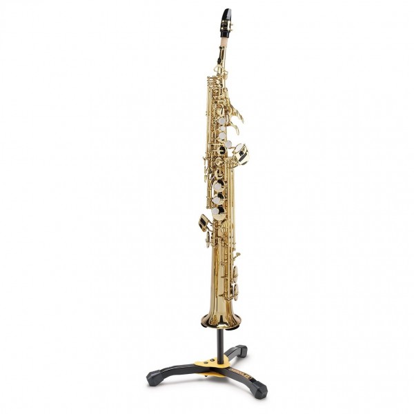 Hercules Soprano Sax / Flugel Horn Stand With Bag (Instrument Not Included)