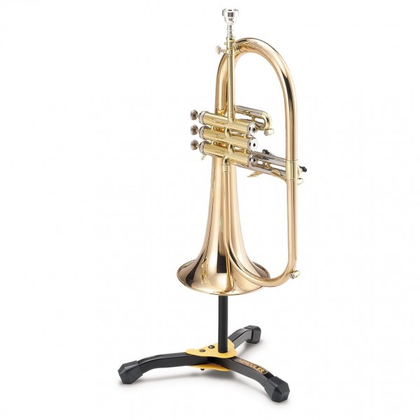 Hercules Soprano Sax / Flugel Horn Stand With Bag (Instrument Not Included)