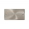 Click na Deco 2 Gang Blank Plate, Satin Chrome