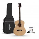 Guitare Acoustique d'&Eacute;tude et Pack d'Accessoires par Gear4music, Natural