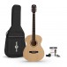 Student Acoustic Guitar & Accessory Pack by Gear4music, Natural