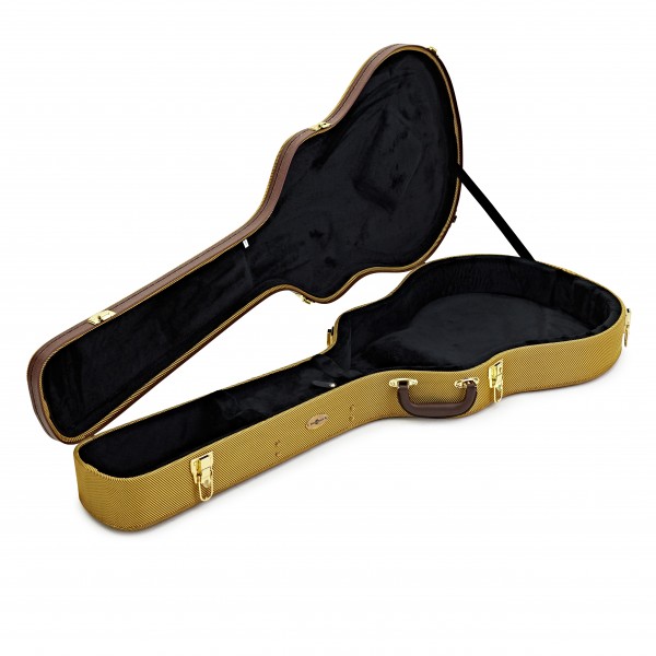 Semi Acoustic Guitar Case by Gear4music, Tweed