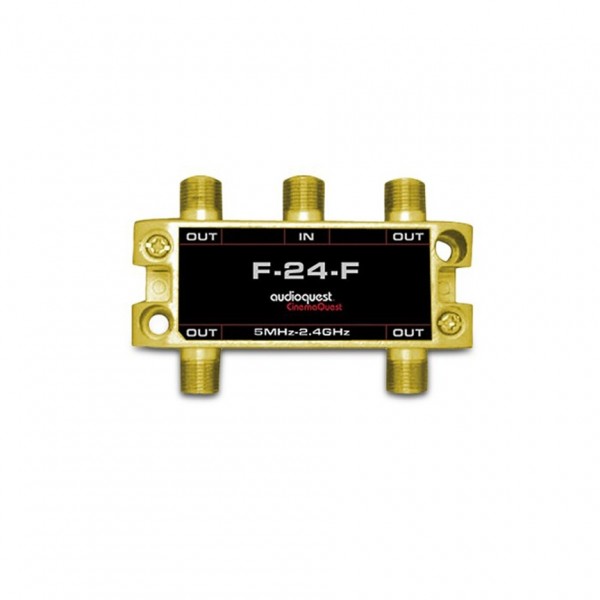 AudioQuest F to 4F-Connector Splitter