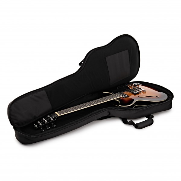 Deluxe Padded Semi Acoustic / Slim Acoustic Guitar Bag by Gear4music