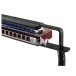 K&M 16416 Harmonica Holder, Black (Harmonica Not Included)