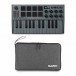 Akai Professional MPK Mini MK3 MIDI Keyboard, Grey with Subzero Bag