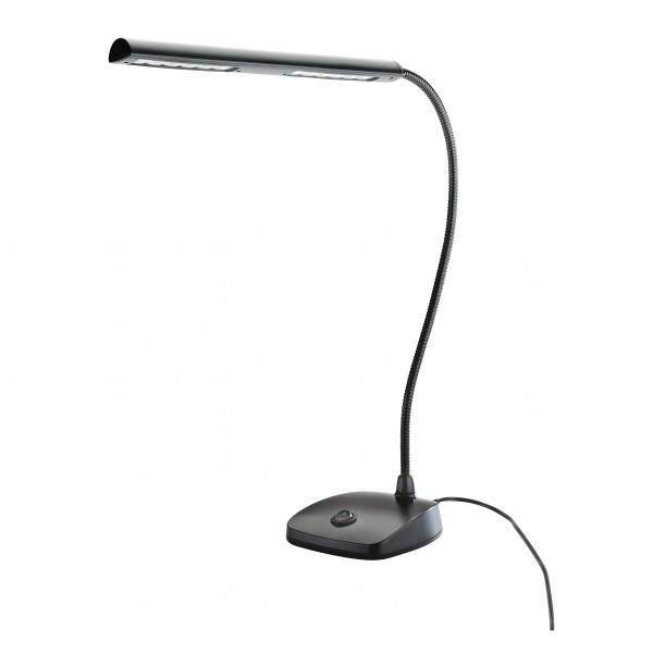 K&M 12296 LED Piano Light, Black, UK Plug