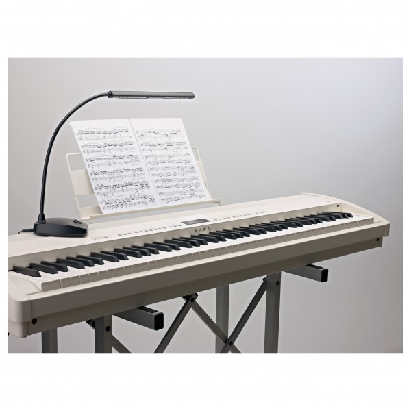 K&M 12296 LED Piano Light, Black, UK Plug