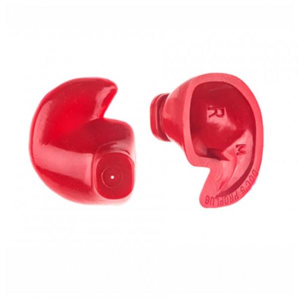 Doc's Proplug Vented without Leash Small - Red