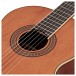 Deluxe Classical Electro Acoustic Guitar by Gear4music, Cedar