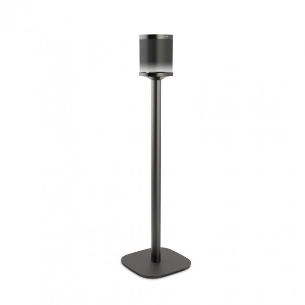 Vogels SOUND 4301 Black Floor Stand For Sonos ONE & Play 1