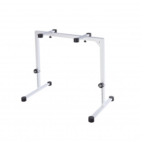 K&M 18810 Omega Keyboard Table, White