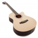 Single Cutaway Acoustic Guitar by Gear4music