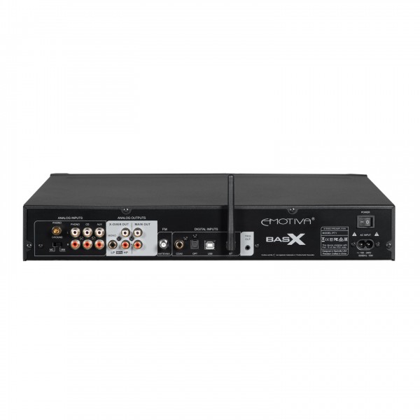 Emotiva BasX PT1 Stereo Preamplifier/DAC/Tuner Rear