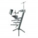 K&M 18860 Spider Pro Keyboard Stand, Black (Attachments Not Included)